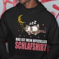 Katze Schlafanzug Das Ist Mein Offizielles Schlaf Hoodie Lustige Geschenke