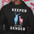 Keeper Of The Gender Buck Or Doe Gender Reveal Hoodie Unique Gifts