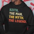 Keith The Man The Myth The Legend Vintage For Keith Hoodie Unique Gifts