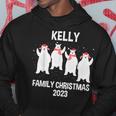 Kelly Family Name Kelly Family Christmas Hoodie Funny Gifts
