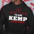 Kemp Surname Family Last Name Team Kemp Lifetime Member Hoodie Funny Gifts