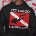 Key Largo Florida Scuba Dive Flag Souvenir Hoodie Personalized Gifts