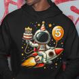 Kinder 5 Jahre Alt Raumschiff Rakete Geburtstag Astronaut Weltraum Hoodie Lustige Geschenke