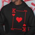 King Hearts Card Costume Playing Cards King Hearts Hoodie Funny Gifts
