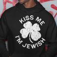 Kiss Me I'm Jewish Saint Patrick Day Hoodie Unique Gifts