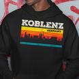 Koblenz Skyline Kapuzenpullover Lustige Geschenke