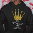 La Princesa Ha Llegado A Niñas Corona Princesa Sudadera Regalos divertidos