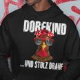 Landwirt Dorfkind & Stolz Drauf Villfkinder Saying Farm Hoodie Lustige Geschenke