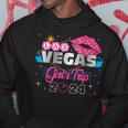 Las Vegas Girls Trip 2024 Vacation Vegas Birthday Squad Hoodie Funny Gifts
