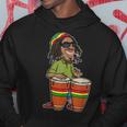 Lässig Reggae Music Rasta Rastafari Reggaeton Jamaica Fan Hoodie Lustige Geschenke