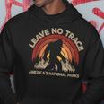 Leave No Trace America National Parks No Trace Bigfoot Hoodie Unique Gifts