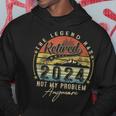 Legend Has Retired 2024 Not My Problem Anymore Retirement Hoodie Funny Gifts