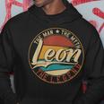 Leon The Man The Myth The Legend Hoodie Unique Gifts