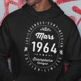 Les Légendes Sont Nées En Mars 1964 Hoodie Lustige Geschenke