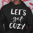 Let's Get Cozy Classic Fit Hoodie Unique Gifts