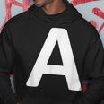 Letter A Hoodie Lustige Geschenke