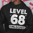 Level 68 Unlocked 68 Aniversario De Boda 68 Años Sudadera Regalos divertidos