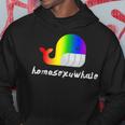 Lgbt Pride Homosexuwhale Lgbtq Gay Lesbian Queer Hoodie Unique Gifts