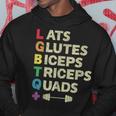 Lgbtq Lats Glutes Biceps Triceps Quads Weightlifting Hoodie Personalized Gifts
