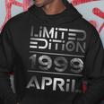 Limited Edition April 1999 Mann Frau 25 Geburtstag Hoodie Lustige Geschenke