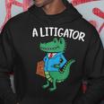 A Litigator Alligator Lover Law Justice Attorney Lawyer Hoodie Unique Gifts