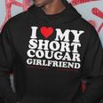 I Love My Short Cougar Girlfriend I Heart My Cougar Gf Hoodie Unique Gifts