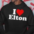 I Love Heart Elton Hoodie Funny Gifts