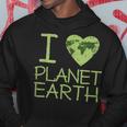 I Love Heart Planet Earth GlobeHoodie Unique Gifts