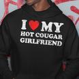 I Love My Hot Cougar Girlfriend Gf I Heart My Hot Girlfriend Hoodie Unique Gifts