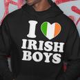 I Love Irish Boys St Patrick Day Hoodie Unique Gifts