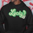 Lucky St Patrick's Day Retro Hoodie Funny Gifts