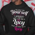 Lucy Name Personalized Christmas Present Her Hoodie Funny Gifts