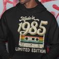 Made In 1985 Limited Edition 37Th Birthday Cassette Tape Hoodie Unique Gifts