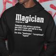 Magician Illusionist Magic Perfomer Magical Card Tricks Hoodie Unique Gifts