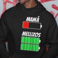 Mamá De Mellizos Bebes Batería Navidad Primerizo Embarazo Sudadera Regalos divertidos