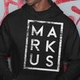 Markus Minimalism Hoodie Lustige Geschenke