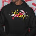 Maryland Crab State Pride Flag Hoodie Unique Gifts