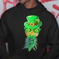 Mask Swinger Upside Down Pineapple St Patrick's Day Hoodie Unique Gifts