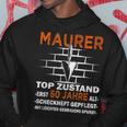 Maurer Top Zustand 60 Jahre Old Masonry Hoodie Lustige Geschenke