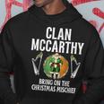 Mccarthy Clan Christmas Ireland Family Name Party Hoodie Funny Gifts