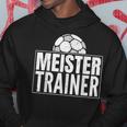 Meister Trainer Fußballtrainer Aus Leidenschaft Hoodie Lustige Geschenke