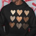 Melanin Hearts Social Justice Equality Unity Protest Hoodie Unique Gifts