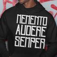 Memento Audere Semper Gabriele D'annunzio Sudadera Regalos divertidos