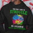 Mental Health Awareness Month Fight Stigma Mental Disease Hoodie Unique Gifts