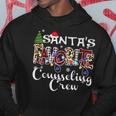 Merry Christmas Santa's Favorite Counseling Crew Hoodie Unique Gifts