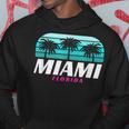 Miami Souvenir Vintage 80S Beach South Beach Florida Hoodie Unique Gifts