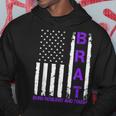 Military Child Us Flag Born Resilient And Tough Brat Hoodie Unique Gifts