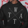 Minimalist Word Twat With Arrows And Pointers Hoodie Personalized Gifts