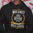 Moloney Irish Name Vintage Ireland Family Surname Hoodie Funny Gifts