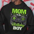 Mom Of The Birthday Boy Matching Video Gamer Birthday Party Hoodie Funny Gifts